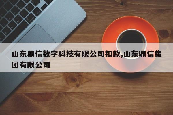 山东鼎信数字科技有限公司扣款,山东鼎信集团有限公司
