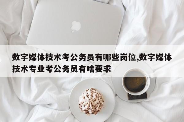 数字媒体技术考公务员有哪些岗位,数字媒体技术专业考公务员有啥要求